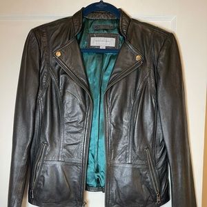 Leather jacket